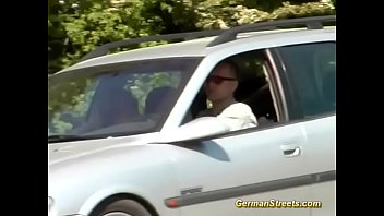 redhead german picked up for sex in nature