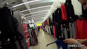Glamorous czech chick was seduced in the shopping centre and screwed in pov