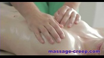 Oil massage for perfect tits