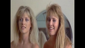 Barbara Crampton and Kathleen Kinmont posing nude in a movie