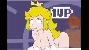 Mario drilling Peach'_s vagina